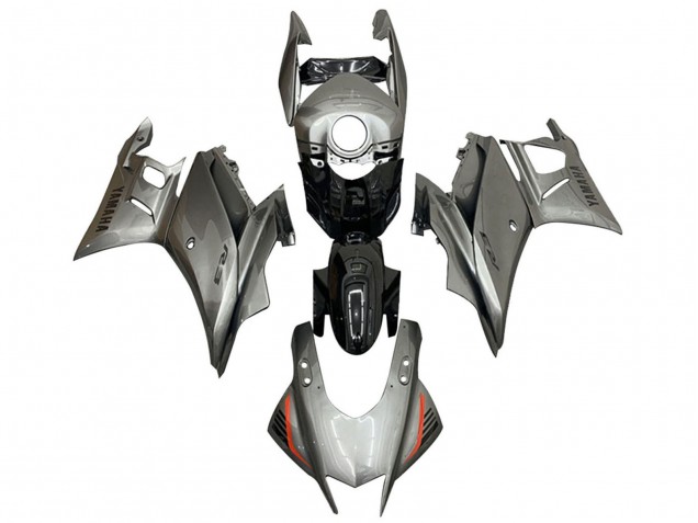 2019-2021 Yamaha YZF R3/R25 Motorcycle Fairings - Silver Black UK