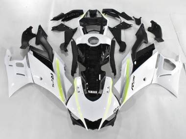 2019-2021 Yamaha YZF R3/R25 Motorcycle Fairings - White Green Black UK