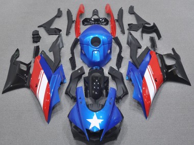 2022-2024 Yamaha YZF R3/R25 Motorcycle Fairing Kits - Blue White Red Black UK