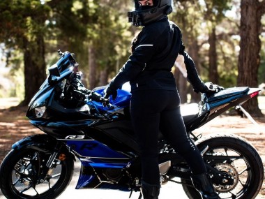 2022-2024 Yamaha YZF R3/R25 Motorcycle Fairings - Blue Glossy Black UK