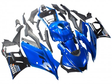 2022-2024 Yamaha YZF R3/R25 Motorcycle Fairings - Blue Black ENEOS UK
