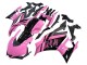 2022-2024 Yamaha YZF R3/R25 Motorcycle Fairings - Pink Glossy Black Monster UK
