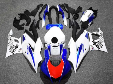 2022-2024 Yamaha YZF R3/R25 Motorcycle Fairings - White Blue Red Black Motul UK