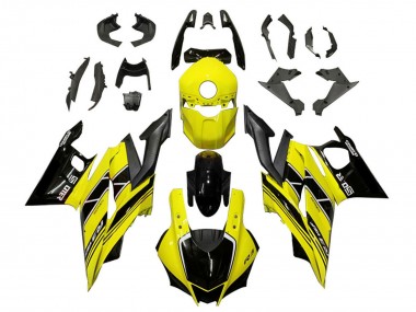 2022-2024 Yamaha YZF R3/R25 Motorcycle Fairings - Yellow Black UK