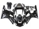 2000-2001 Yamaha YZF 1000 R1 Motorcycle Fairings - Glossy Black White Monster Motul UK