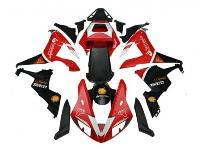 2002-2003 Yamaha YZF 1000 R1 Motorcycle Fairings - Red Silver Black Santander UK