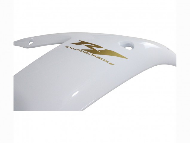 2002-2003 Yamaha YZF 1000 R1 Motorcycle Fairings - White Gold Decals UK