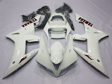 2002-2003 Yamaha YZF 1000 R1 Motorcycle Fairings - Pearl White Black UK
