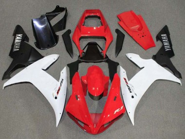 2002-2003 Yamaha YZF 1000 R1 Motorcycle Fairings - Red White Black UK