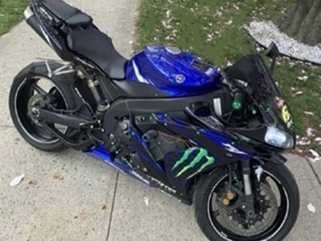 2004-2006 Yamaha YZF 1000 R1 Motorcycle Fairings - Blue Black Yellow Green Monster Yamalube ENEOS 69 UK