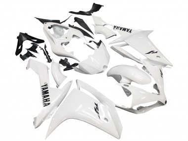 2007-2008 Yamaha YZF 1000 R1 Motorcycle Fairings - White Black UK