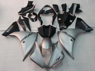 2009-2011 Yamaha YZF 1000 R1 Motorcycle Fairing - Silver Black UK