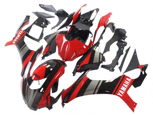 2015-2019 Yamaha YZF 1000 R1 Motorcycle Fairings - Red Black Silver UK