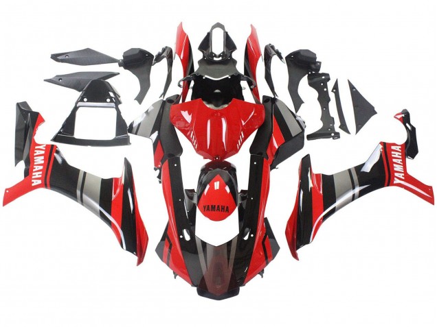 2015-2019 Yamaha YZF 1000 R1 Motorcycle Fairings - Red Black Silver UK