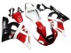 1998-2002 Yamaha YZF 600 R6 Motorcycle Fairings - White Red Glossy Black UK