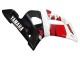 1998-2002 Yamaha YZF 600 R6 Motorcycle Fairings - White Red Glossy Black UK