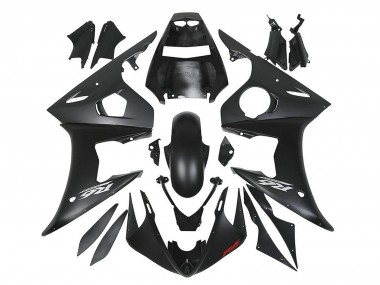 2006-2009 Yamaha YZF R6S Motorcycle Fairings - Matte Black UK