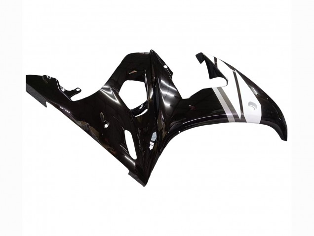 2006-2009 Yamaha YZF R6S Motorcycle Fairings - Red White Glossy Black UK