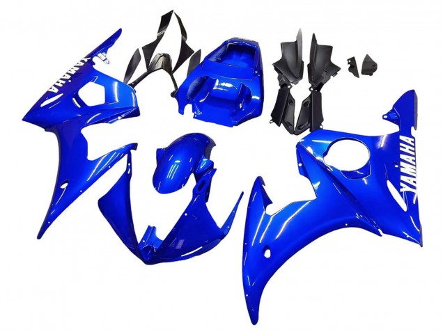 2006-2009 Yamaha YZF R6S Motorcycle Fairings - Blue UK