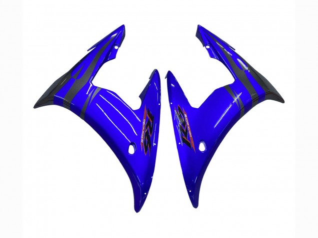2006-2009 Yamaha YZF R6S Motorcycle Fairings - Blue Black UK