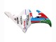 2006-2009 Yamaha YZF R6S Motorcycle Fairings - White Blue Green Red Kastinee Dunlop Motul UK