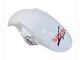 2006-2009 Yamaha YZF R6S Motorcycle Fairings - White with Dark Black Flame UK