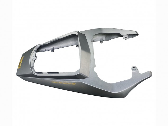 2006-2009 Yamaha YZF R6S Motorcycle Fairings - Matte Grey Matte Black Gold Decals UK