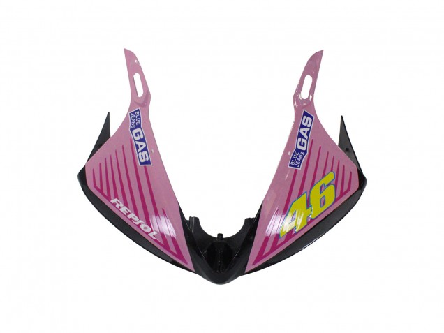 2006-2009 Yamaha YZF R6S Motorcycle Fairings - Yellow Pink Glossy Black Rossi Repsol 46 UK