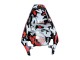 2003-2004 Yamaha YZF R6 Motorcycle Fairings - Black Red Grey Camouflage UK