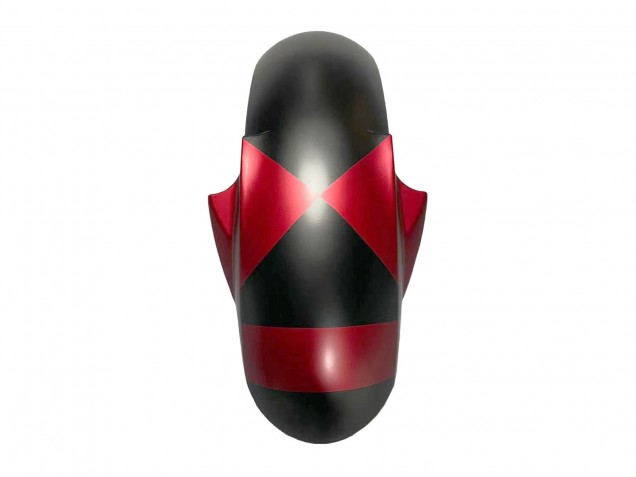 2005 Yamaha YZF 600 R6 Motorcycle Fairings - Matte Black Red Geometric UK