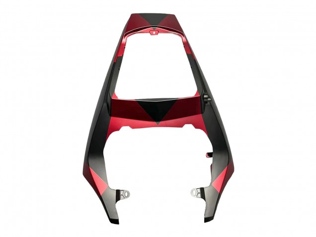 2005 Yamaha YZF 600 R6 Motorcycle Fairings - Matte Black Red Geometric UK