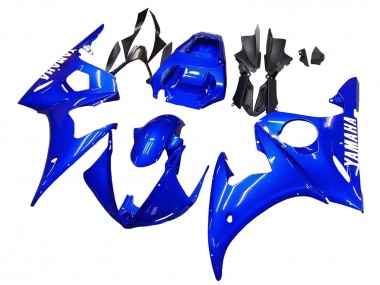 2005 Yamaha YZF 600 R6 Motorcycle Fairings - Blue UK
