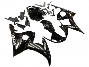 2005 Yamaha YZF 600 R6 Motorcycle Fairings - Glossy Black UK