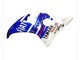 2005 Yamaha YZF 600 R6 Motorcycle Fairings - Blue White Red Motul Michelin Fiat UK