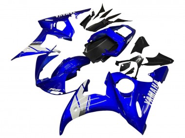 2005 Yamaha YZF 600 R6 Motorcycle Fairing - Blue White UK