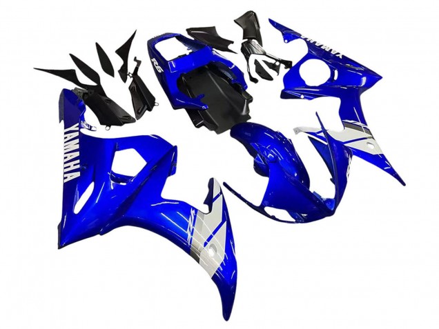 2005 Yamaha YZF 600 R6 Motorcycle Fairing - Blue White UK