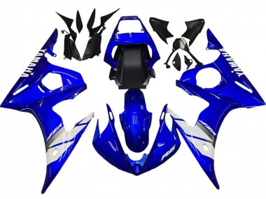 2005 Yamaha YZF 600 R6 Motorcycle Fairing - Blue White UK