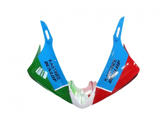 2005 Yamaha YZF 600 R6 Motorcycle Fairings - Light Blue White Green Red Kastinee Dunlop Motul UK