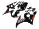 2005 Yamaha YZF 600 R6 Motorcycle Fairings - Black Red UK