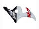 2005 Yamaha YZF 600 R6 Motorcycle Fairings - White Black Red Motul UK