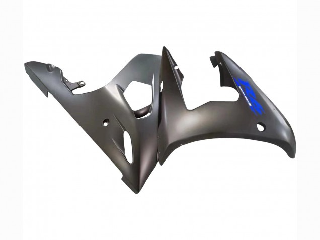 2005 Yamaha YZF 600 R6 Motorcycle Fairings - Black Blue UK