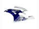 2006-2007 Yamaha YZF 600 R6 Motorcycle Fairings - White Blue Jordan UK