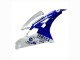 2006-2007 Yamaha YZF 600 R6 Motorcycle Fairings - White Blue Jordan UK