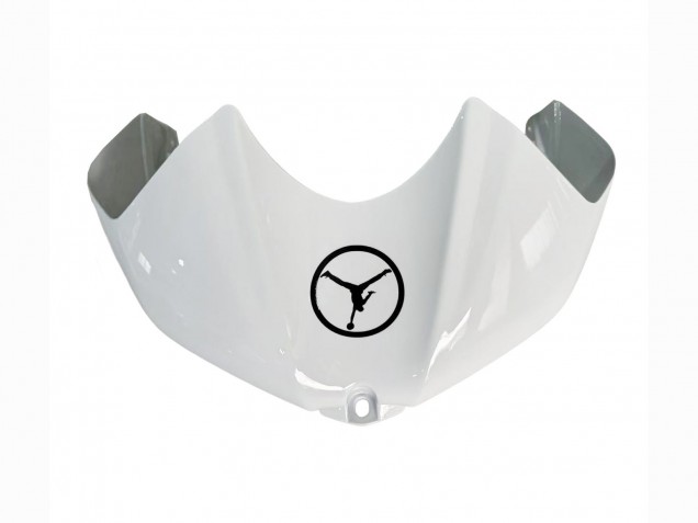 2006-2007 Yamaha YZF 600 R6 Motorcycle Fairings - White Blue Jordan UK