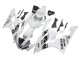 2006-2007 Yamaha YZF 600 R6 Motorcycle Fairings - White Glossy Black Motul Michelin UK