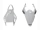 2006-2007 Yamaha YZF 600 R6 Motorcycle Fairings - White Glossy Black Motul Michelin UK