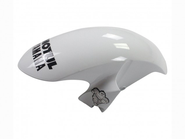 2006-2007 Yamaha YZF 600 R6 Motorcycle Fairings - White Glossy Black Motul Michelin UK