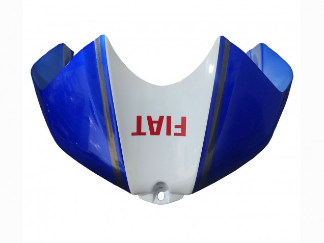 2006-2007 Yamaha YZF 600 R6 Motorcycle Fairings - White Blue Red Fiat Motul Michelin UK