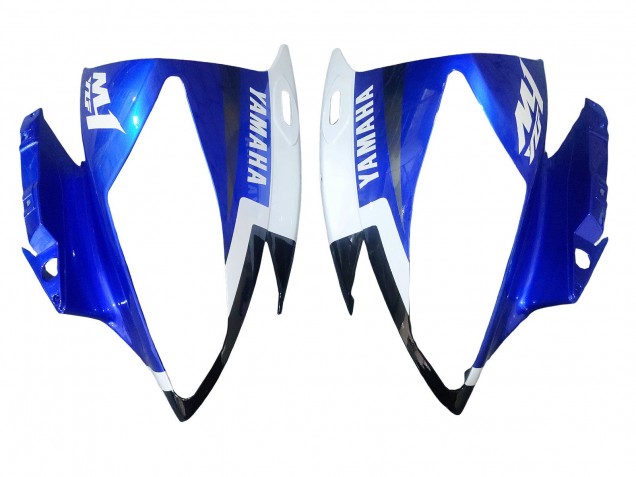 2006-2007 Yamaha YZF 600 R6 Motorcycle Fairings - White Blue Red Fiat Motul Michelin UK