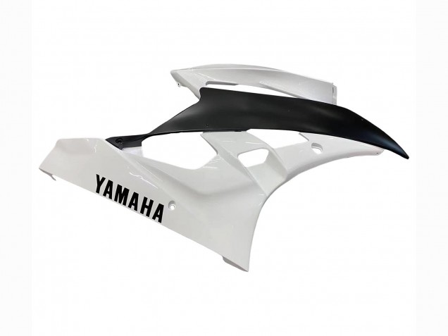 2006-2007 Yamaha YZF 600 R6 Motorcycle Fairings - White Matte Black UK